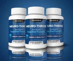 Neuro-Thrive Reviews: Does It Really Work for Brain Health or Scam? (Ingredients, Complaints, Price)