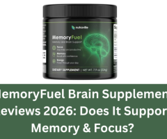 MemoryFuel Brain Supplement Reviews 2026: Does It Support Memory & Focus?
