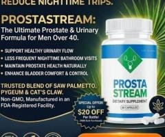 ProstaStream Review: Natural Urinary & Prostate Formula to Regain Flow & Comfort