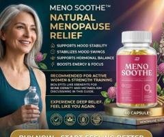 Meno Soothe™ Natural Menopause Relief | Hot Flash & Mood Support